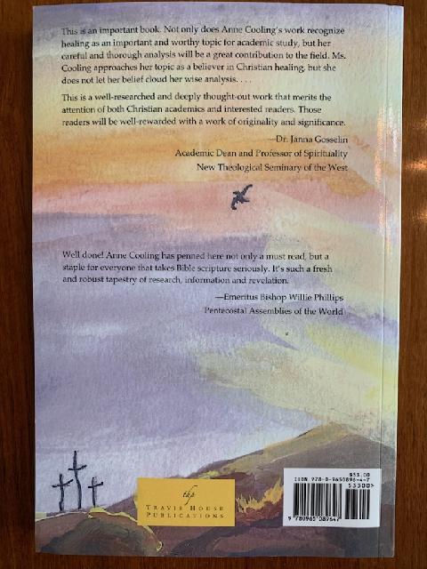 Back cover of a book